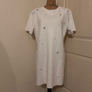 NWOT Zara faux suede dress